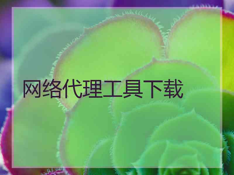 网络代理工具下载